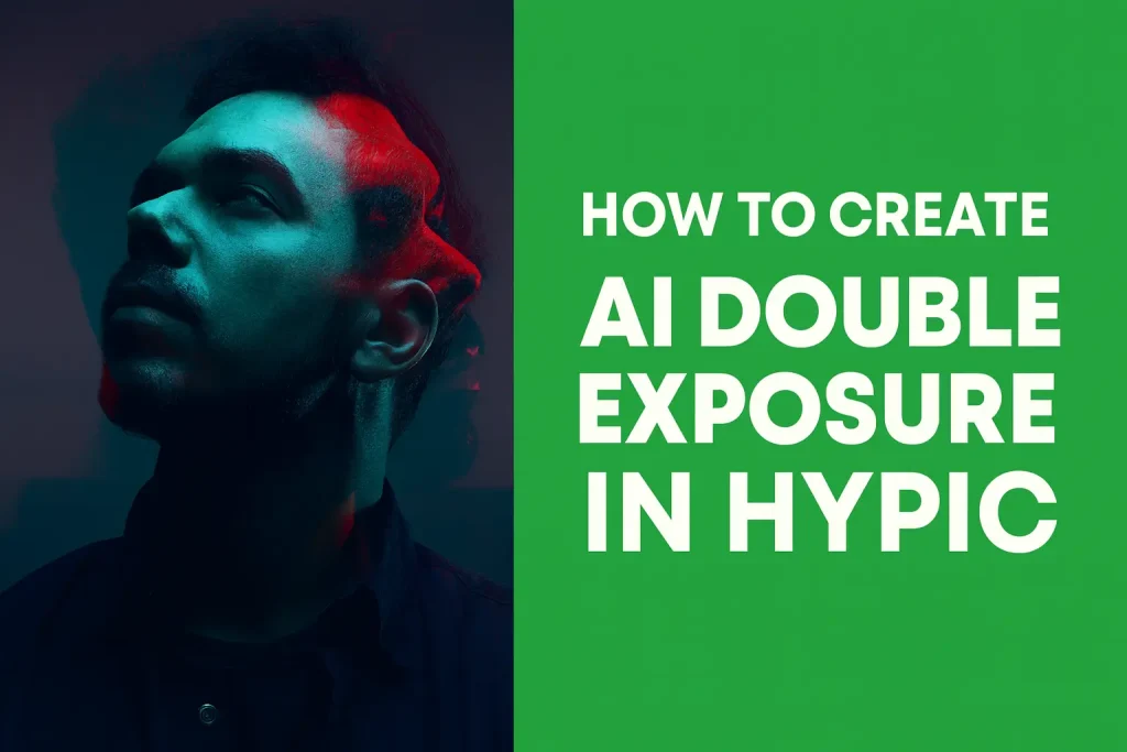 How to Create AI Double Exposure in Hypic